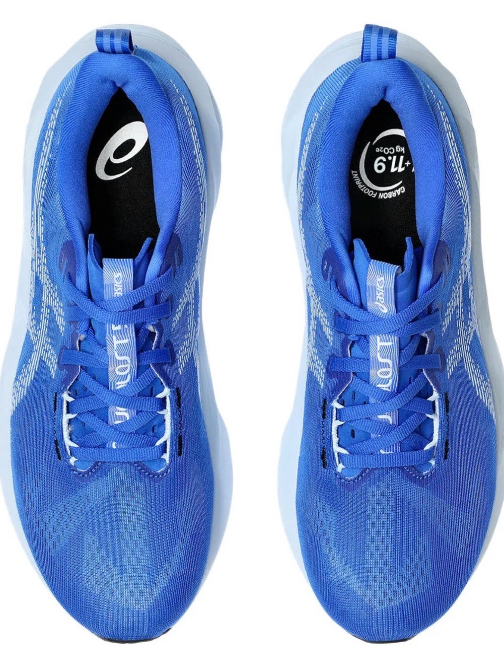 Asics Novablast Men's Bright Blue Lightweight Running Trainers - Picture 2 of 9